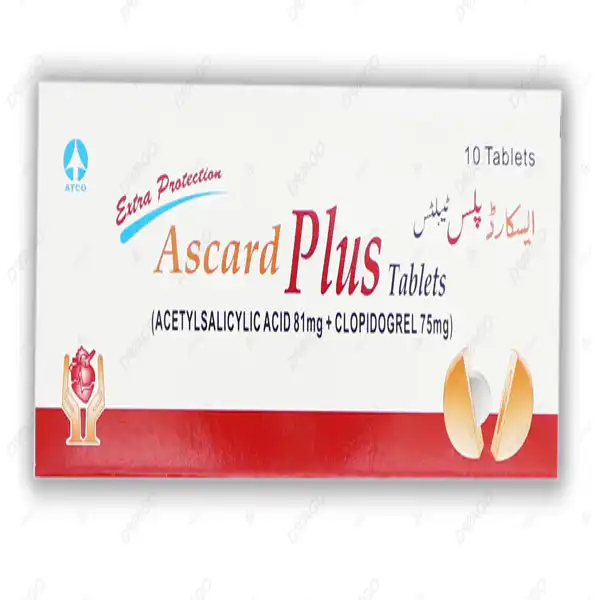 Ascard Plus Tablets 75/75mg